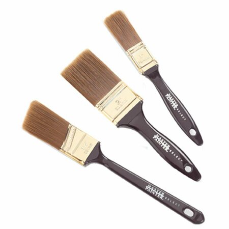 SHUR-LINE Polyester Paint Brushes, 3PK SH574718